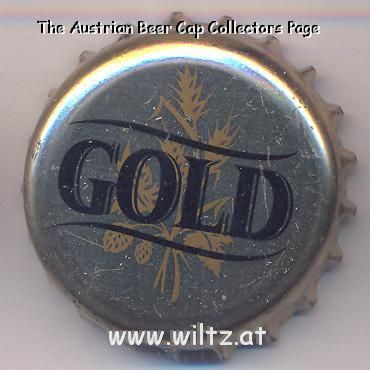 Beer cap Nr.2874: Kanterbräu Gold produced by Kronenbourg/Strasbourg