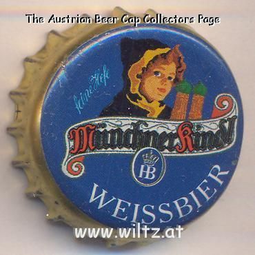 Beer cap Nr.2904: Weissbier produced by Hofbräu München/München