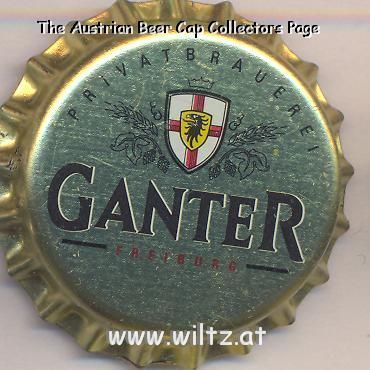 Beer cap Nr.2915: Ganter produced by Privatbrauerei Ganter/Freiburg