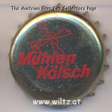 Beer cap Nr.2916: Mühlen Kölsch produced by Brauerei zur Malzmühle Schwartz/Köln