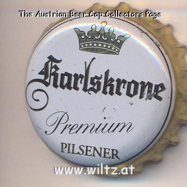Beer cap Nr.2921: Karlskrone Premium Pilsener produced by Maternus Brauerei  Tivoli GmbH/Düsseldorf