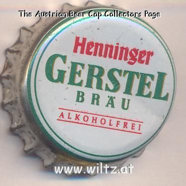 Beer cap Nr.2928: Gerstel Alkoholfrei produced by Henninger/Frankfurt