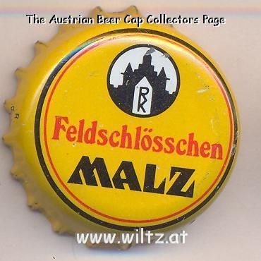 Beer cap Nr.2929: Malzbier produced by Feldschlösschen-Bauerei/Hamminkeln