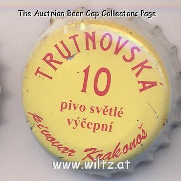 Beer cap Nr.2961: Trutnovska 10 produced by Pivovar Trutnov Krakonos SRO/Trutnov