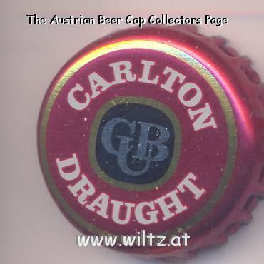 Beer cap Nr.2979: Carlton Draught produced by Carlton & United/Carlton