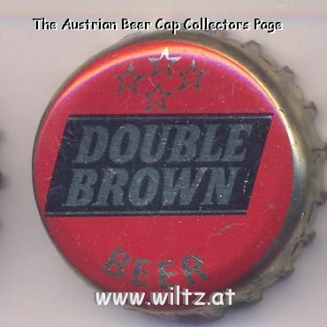 Beer cap Nr.2993: Double Brown produced by Dominion/Auckland