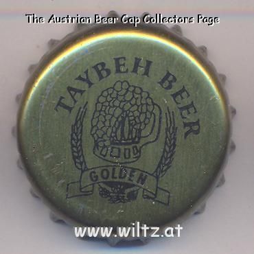 Beer cap Nr.3002: Golden Taybeh Beer produced by Taybeh Brewing Co./Ramallah West Bank
