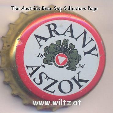 Beer cap Nr.3017: Arany Aszok produced by Köbanyai Sörgyarak/Budapest
