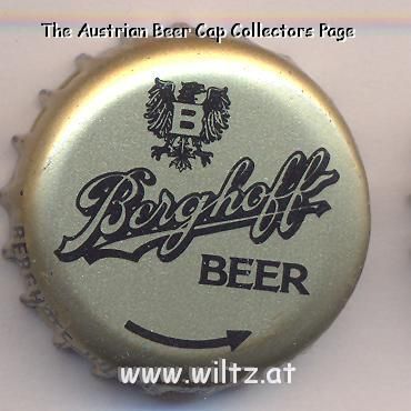 Beer cap Nr.3050: Berghoff Beer produced by Huber-Berghoff Br. Co/Monroe