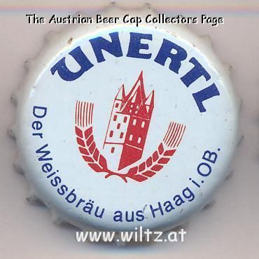 Beer cap Nr.3058: Weissbier produced by Unertl Weissbier GmbH/Haag/Obb.