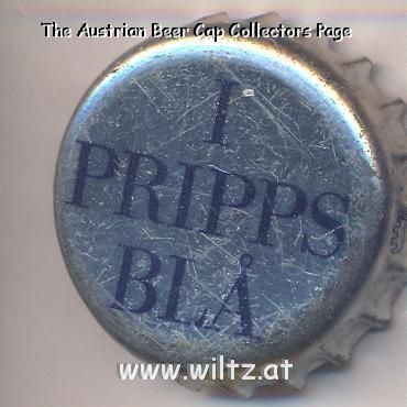 Beer cap Nr.3070: Pripps Bla I produced by AB Pripps Bryggerier/Göteborg