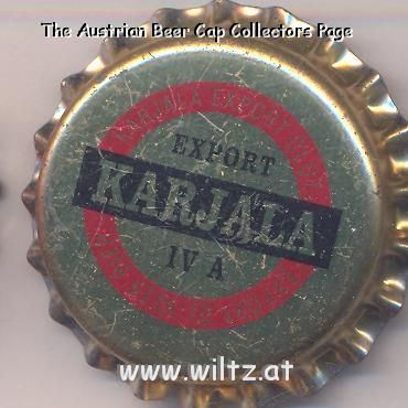 Beer cap Nr.3081: Karjala IV produced by Oy Hartwall Ab/Helsinki