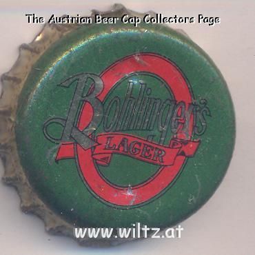 Beer cap Nr.3082: Bohlinger's Lager produced by National Breweries/Harare