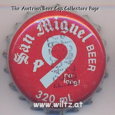 Beer cap Nr.3103: San Miguel Beer produced by San Miguel/Manila
