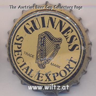 Beer cap Nr.3136: Guinness Special Export produced by Arthur Guinness Son & Company/Dublin