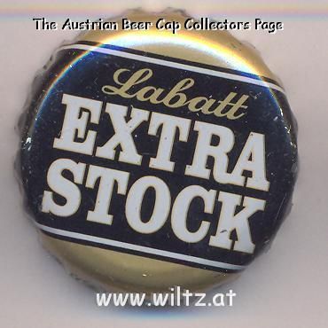 Beer cap Nr.3218: Extra Stock produced by Labatt Brewing/Ontario