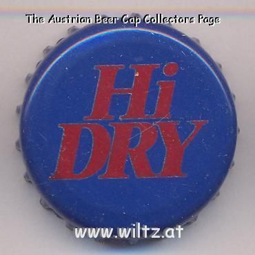 Beer cap Nr.3219: Hi Dry produced by Molson Brewing/Ontario