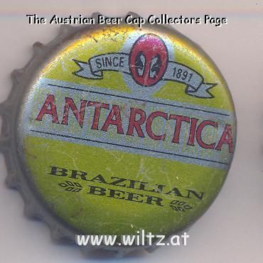 Beer cap Nr.3306: Antarctica produced by Antarctica/Rio De Janeiro