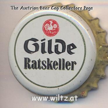 Beer cap Nr.3384: Ratskeller produced by Gilde-Brauerei AG/Hannover
