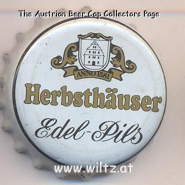 Beer cap Nr.3403: Edel Pils produced by Herbsthäuser Brauerei Wunderlich KG/Bad Mergentheim
