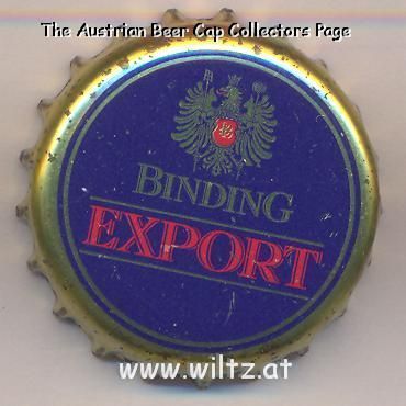Beer cap Nr.3441: Binding Export produced by Binding Brauerei/Frankfurt/M.