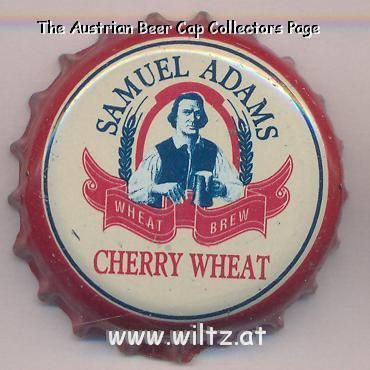 Beer cap Nr.3514: Samual Adams Cherry Wheat produced by Boston Brewing Co/Boston