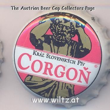 Beer cap Nr.3581: Corgon produced by Pivovar Karsay/Nitra
