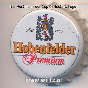Beer cap Nr.3628: Hohenfelder Pilsener produced by Hohenfelde GmbH/Langenberg