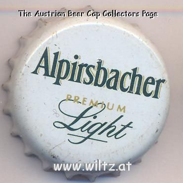 Beer cap Nr.3629: Alpirsbacher Light produced by Alpirsbacher Klosterbräu Glauner GmbH & Co./Alpirsbacher