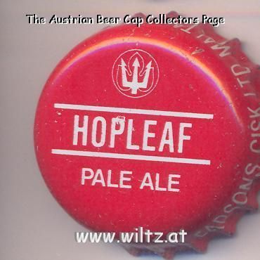 Beer cap Nr.3660: Hopleaf Pale Ale produced by Simonds Farsons Cisk LTD/Mriehel