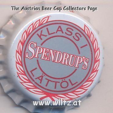 Beer cap Nr.3668: Spendrups Klass I produced by Spendrups Brewery/Stockholm