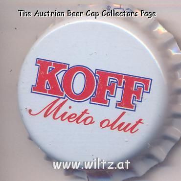 Beer cap Nr.3691: Koff Mieto olut produced by Oy Sinebrychoff Ab/Helsinki
