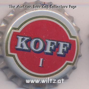 Beer cap Nr.3692: Koff I produced by Oy Sinebrychoff Ab/Helsinki