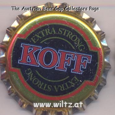 Beer cap Nr.3693: Koff Extra Strong produced by Oy Sinebrychoff Ab/Helsinki