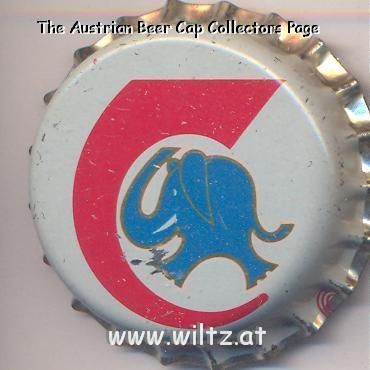 Beer cap Nr.3778: Elephant Beer produced by Carlsberg/Koppenhagen