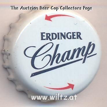Beer cap Nr.3850: Erdinger Champ produced by Erdinger Weissbräu/Erding