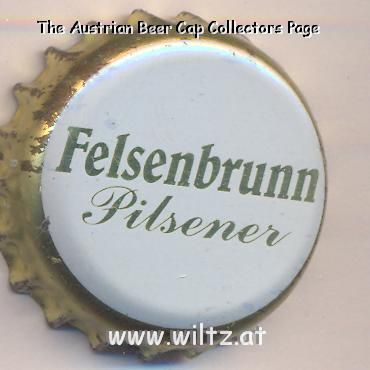 Beer cap Nr.3927: Felsenbrunn Pilsner produced by Kaiserdom Privatbrauerei Wörner KG/Bamberg