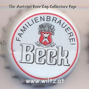 Beer cap Nr.3945: Pils 4,5% produced by Privatbrauerei Beck/Trabelsdorf