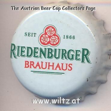 Beer cap Nr.3956: helles leichtes Weizen 2,9% produced by Riedenburger Brauhaus Michael Krieger KG/Riedenburg