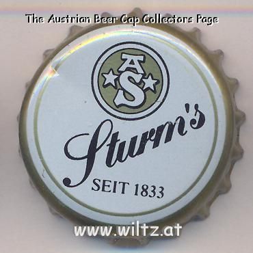 Beer cap Nr.3971: Alkoholfrei produced by Anton Sturm Erste Coburger Exportbierbrauerei AG/Coburg