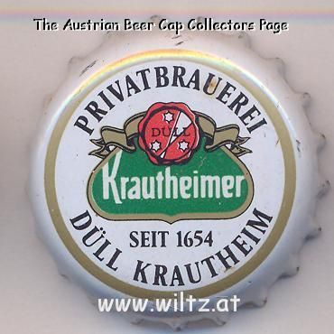 Beer cap Nr.3996: Krautheimer Pils produced by Privatbrauerei Düll/Krautheim