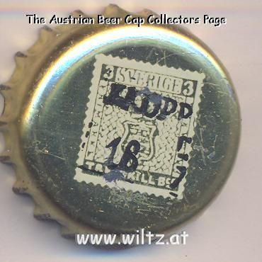 Beer cap Nr.4088: 3 Shilling Banco produced by Banco Bryggerie/Hägersten