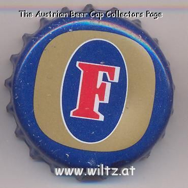 Beer cap Nr.4119: Fosters produced by AB Pripps Bryggerier/Göteborg