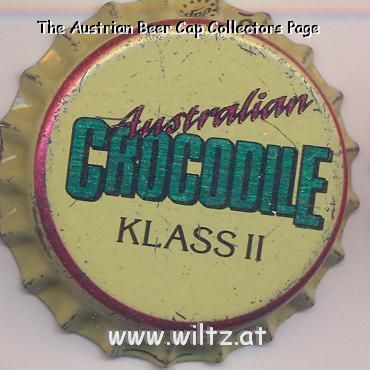Beer cap Nr.4121: Crocodile Klass II produced by Krönleins Bryggeri/Halmstad