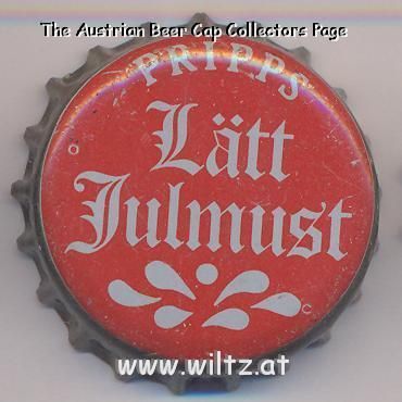 Beer cap Nr.4145: Lätt Julmust produced by AB Pripps Bryggerier/Göteborg