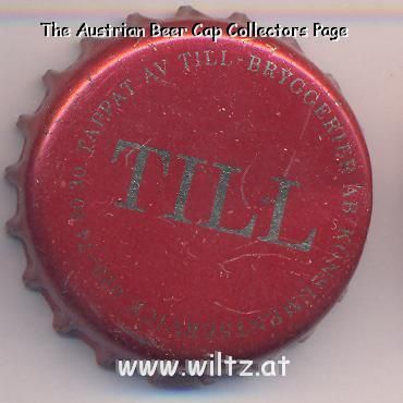 Beer cap Nr.4152: Till produced by Till Brewery/Tillverkat