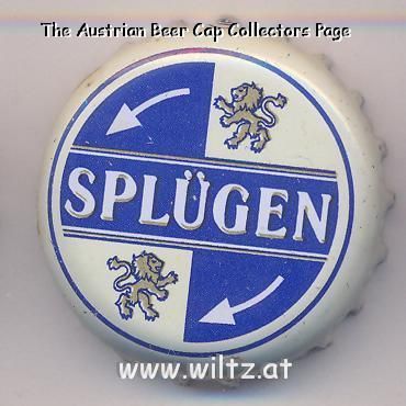 Beer cap Nr.4232: Splügen produced by Birra Poretti/Milano