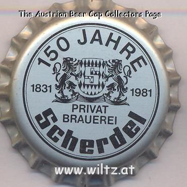 Beer cap Nr.4237: Scherdel produced by Privatbrauerei Scherdel/Hof
