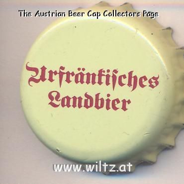 Beer cap Nr.4249: Urfränkisches Landbier produced by Brauerei Kesselring/Marktsteft