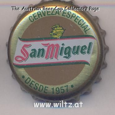Beer cap Nr.4250: Cerveza Especial produced by San Miguel/Barcelona